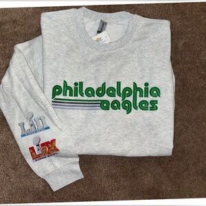 SUPER BOWL Philadelphia Eagles UNISEX Crewneck Sweater